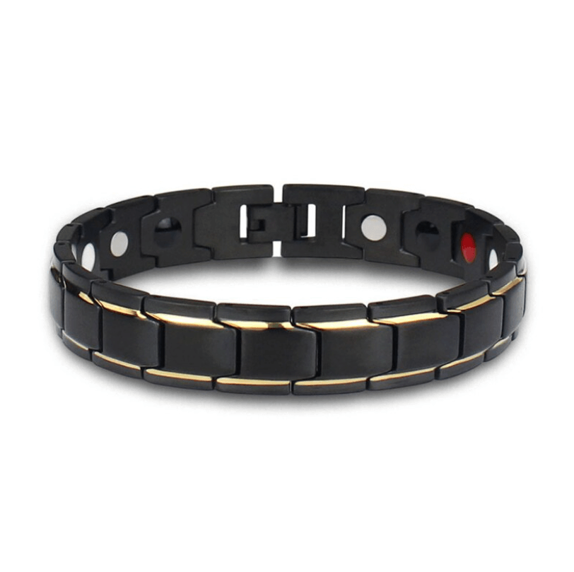 RYNX | Metamag Wrist Bag - Magnetic Bracelet For Metabolism Black and Gold