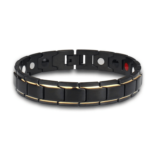RYNX | Metamag Wrist Bag - Magnetic Bracelet For Metabolism Black and Gold