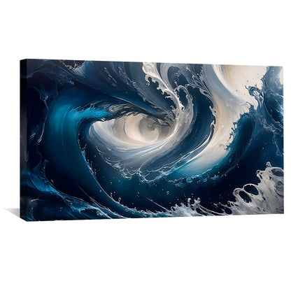 Rynx | Swirling Waves Canvas
