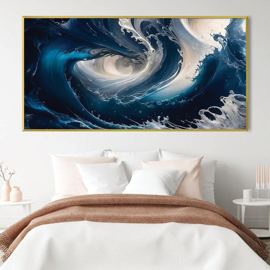 Rynx | Swirling Waves Canvas
