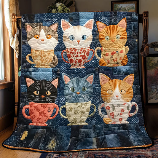 Rynx | Whiskers and Warm Cups Quilt