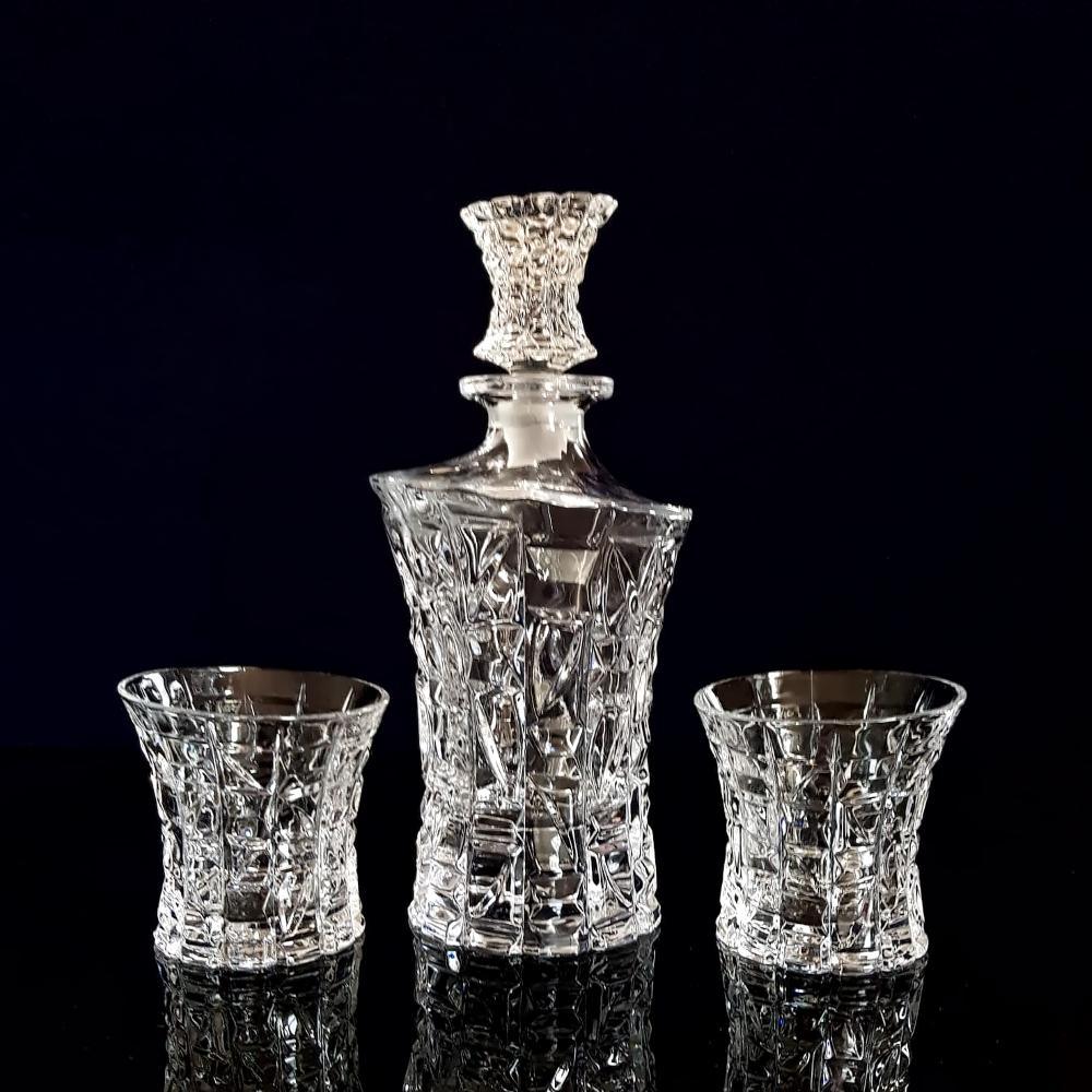 RYNX | Glasses Set - King Crystal (4- Tumbler & Decanter Set)