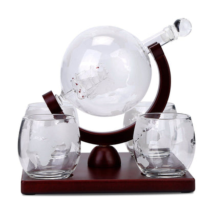 Rynx | Whisky Decanter Globe Set