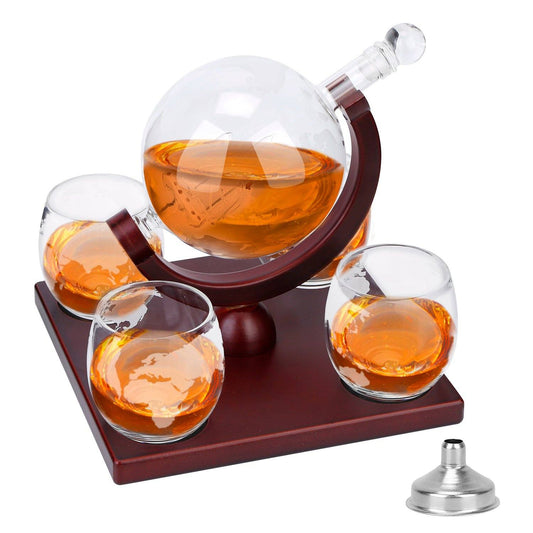Rynx | Whisky Decanter Globe Set