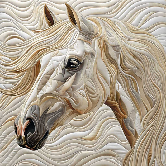 Rynx | White Horse Lover Quilt