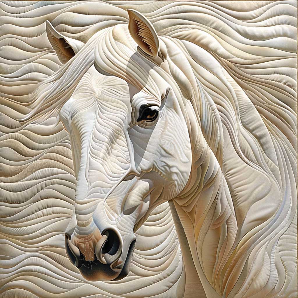 Rynx | White Horse Lover Quilt
