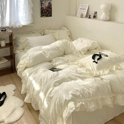 Rynx Princesscore Soft Ruffled Bedding Set