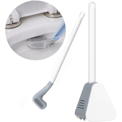 Rynx | Long Handle Flexible Silicone Golf Toilet Brush