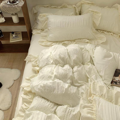 Rynx Princesscore Soft Ruffled Bedding Set