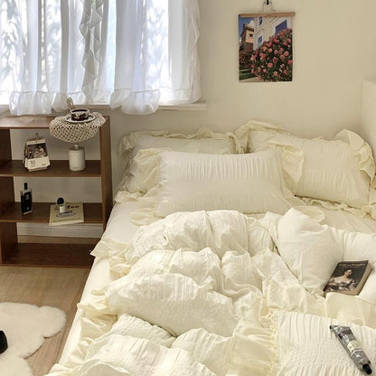 Rynx Princesscore Soft Ruffled Bedding Set