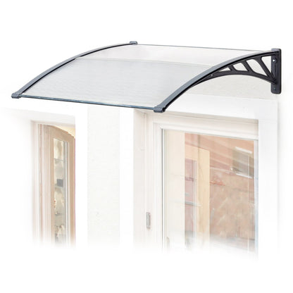 RYNX | Window Door Awning Outdoor Awning Canopy Shelter Rain Cover Patio 1.2/1.5m