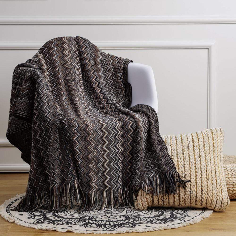 Rynx | Geometric Pattern Throw Blanket