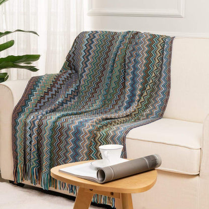 Rynx | Geometric Pattern Throw Blanket
