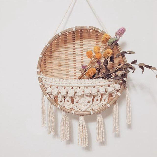 Rynx | Rattan wall shelf