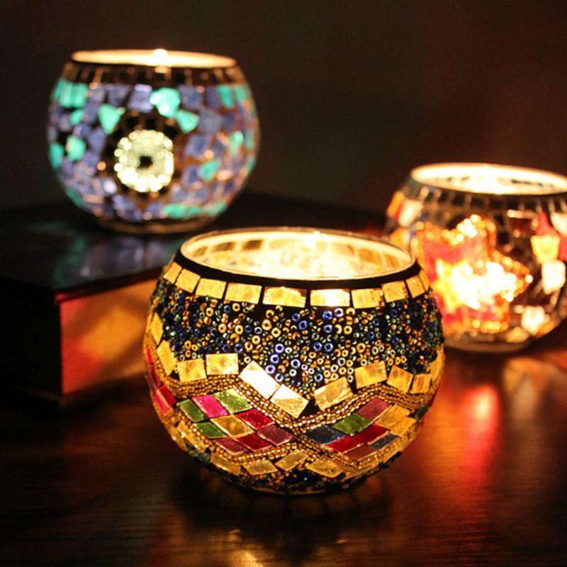 Rynx | Mosaic tealight holder