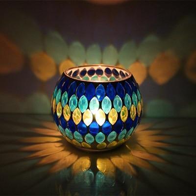 Rynx | Mosaic tealight holder