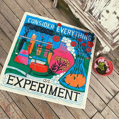 Rynx | Consider everything as an experiment tapestry