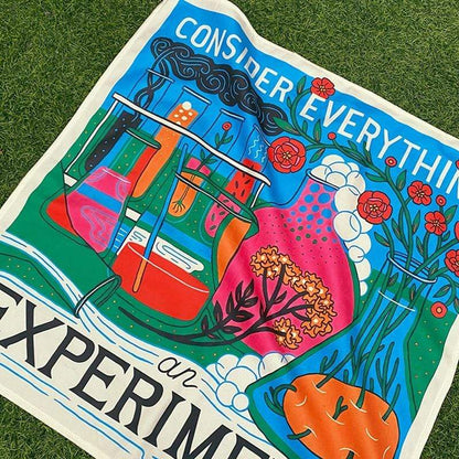 Rynx | Consider everything as an experiment tapestry