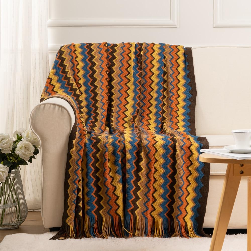 Rynx | Geometric Pattern Throw Blanket