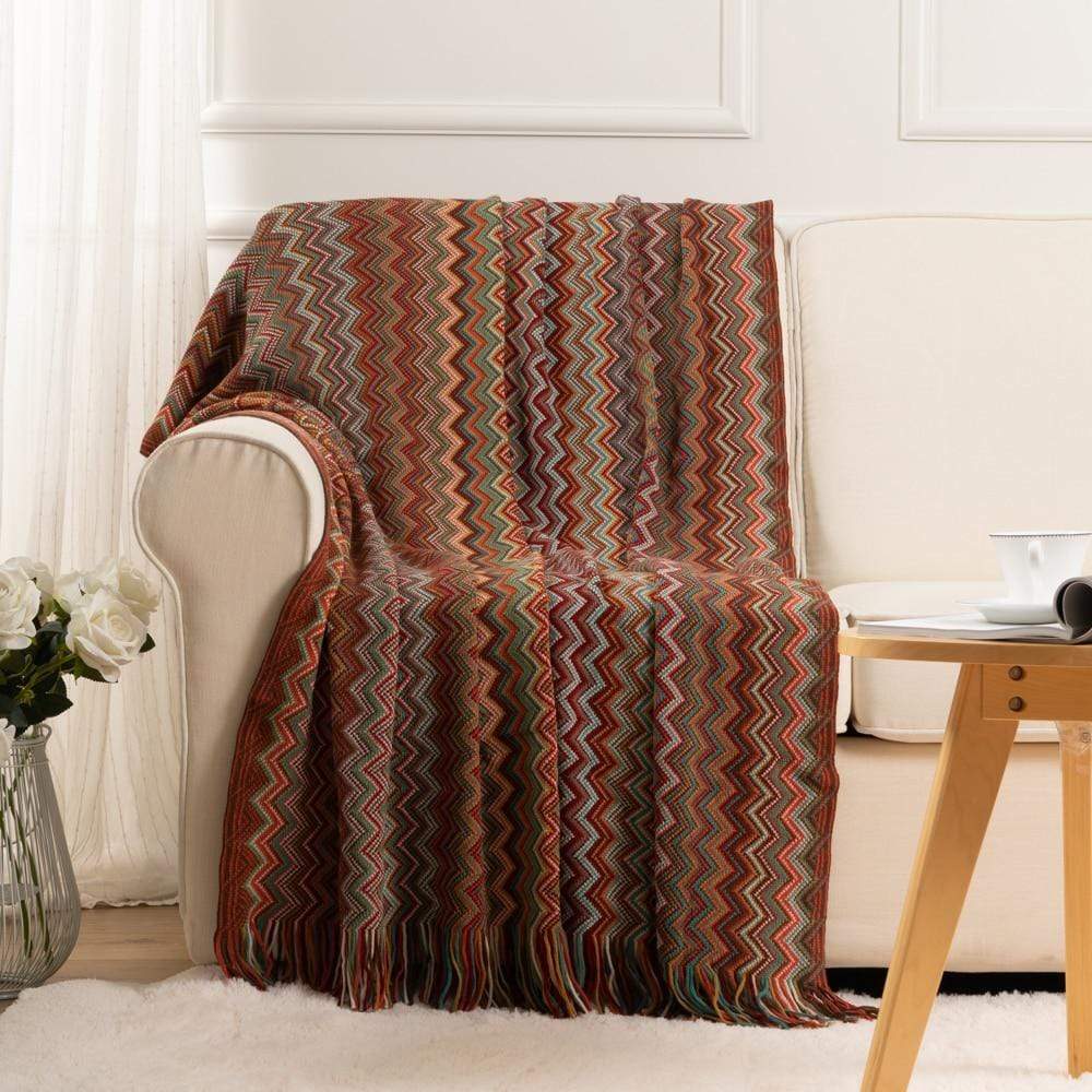 Rynx | Geometric Pattern Throw Blanket