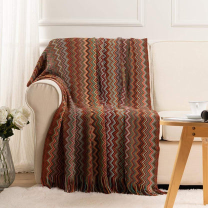 Rynx | Geometric Pattern Throw Blanket
