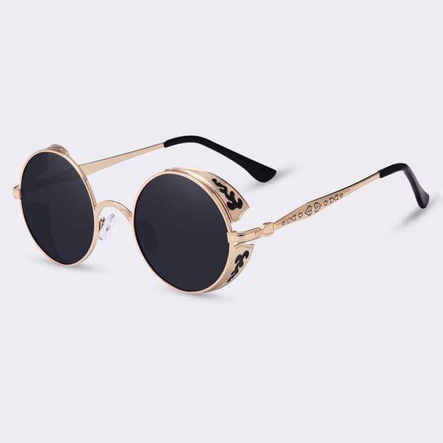 RYNX | Steampunk Vintage Round Sunglasses Limited Edition