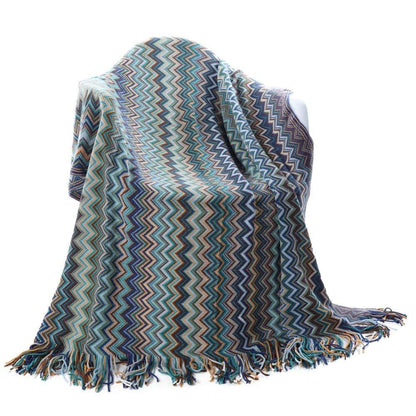 Rynx | Geometric Pattern Throw Blanket