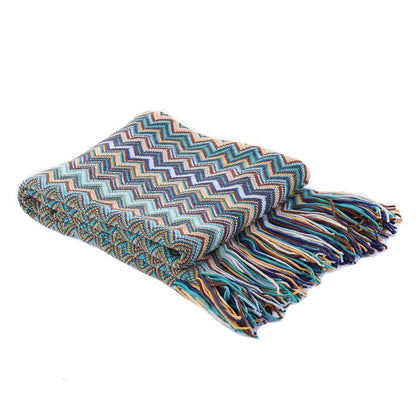 Rynx | Geometric Pattern Throw Blanket