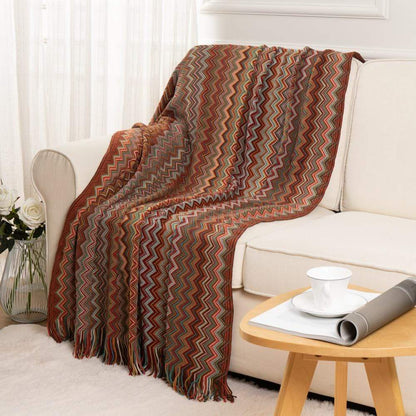 Rynx | Geometric Pattern Throw Blanket