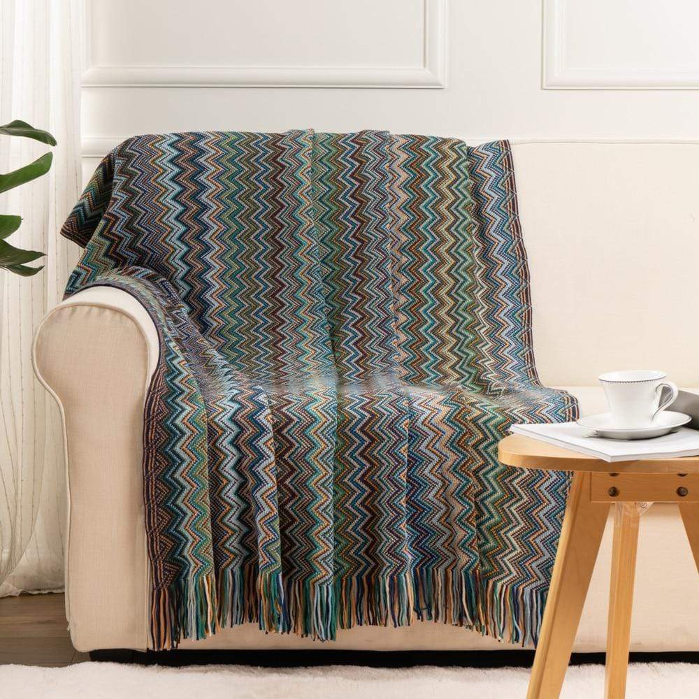 Rynx | Geometric Pattern Throw Blanket