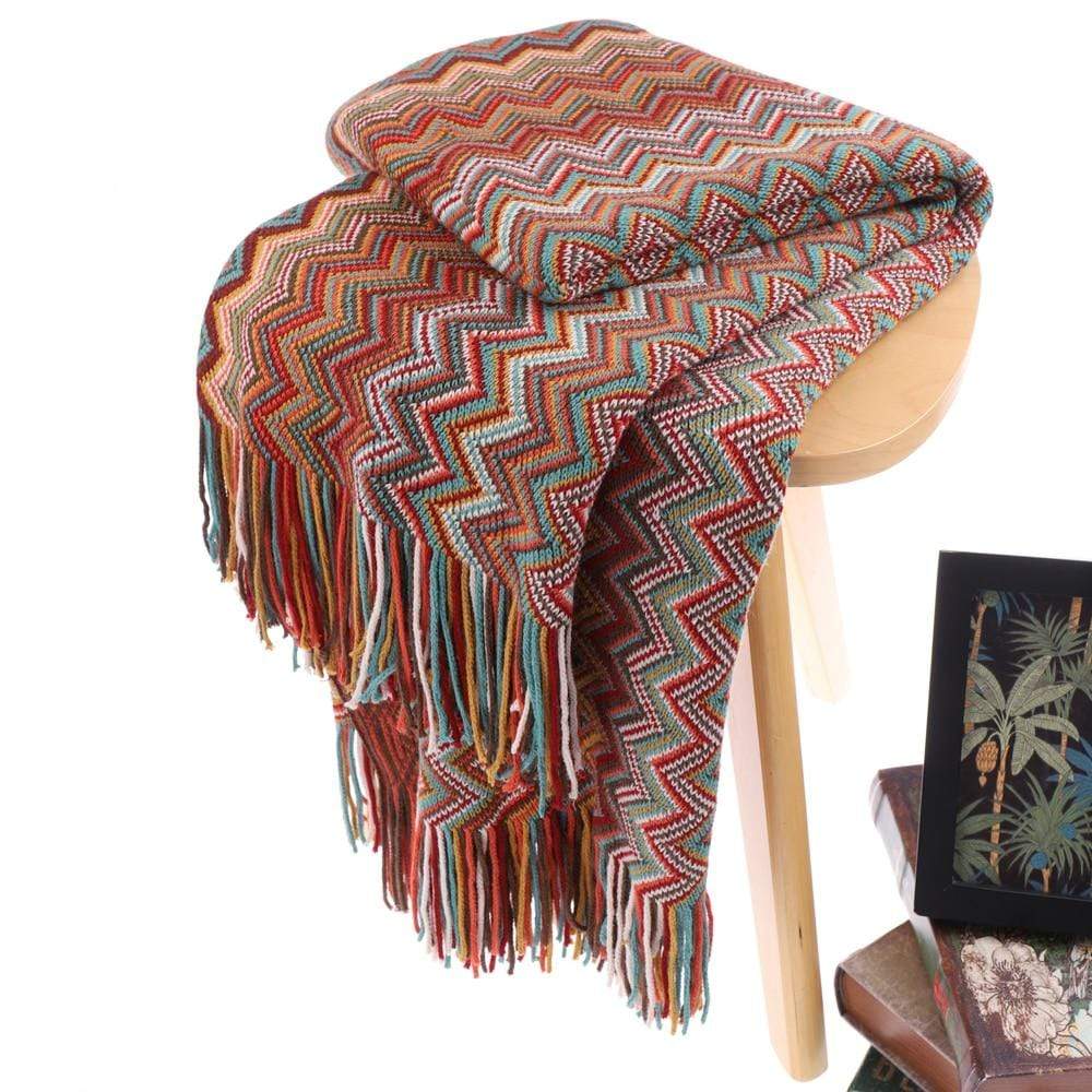 Rynx | Geometric Pattern Throw Blanket