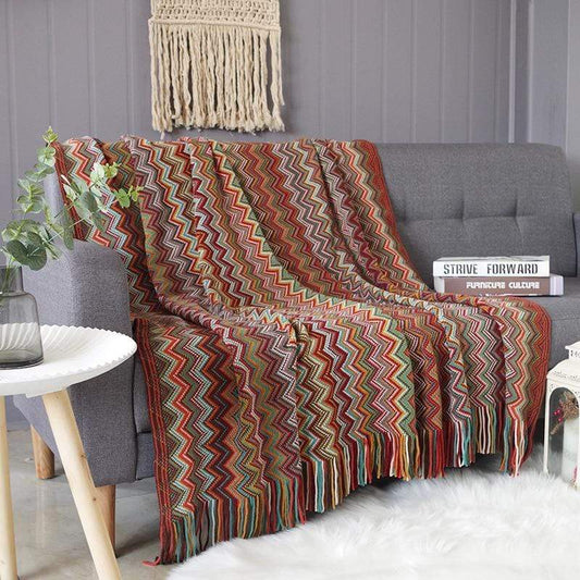 Rynx | Geometric Pattern Throw Blanket