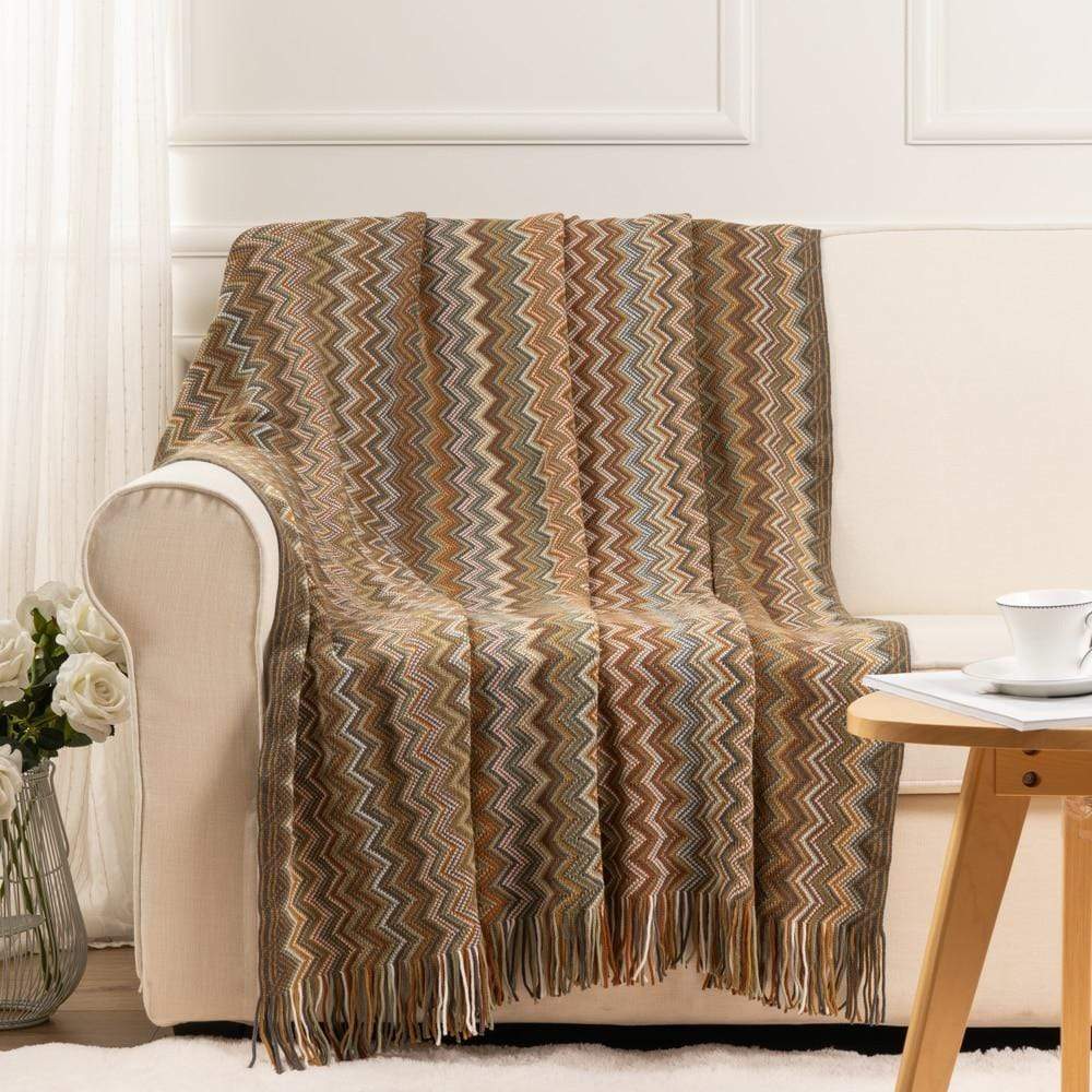 Rynx | Geometric Pattern Throw Blanket