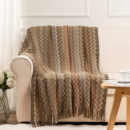 Rynx | Geometric Pattern Throw Blanket