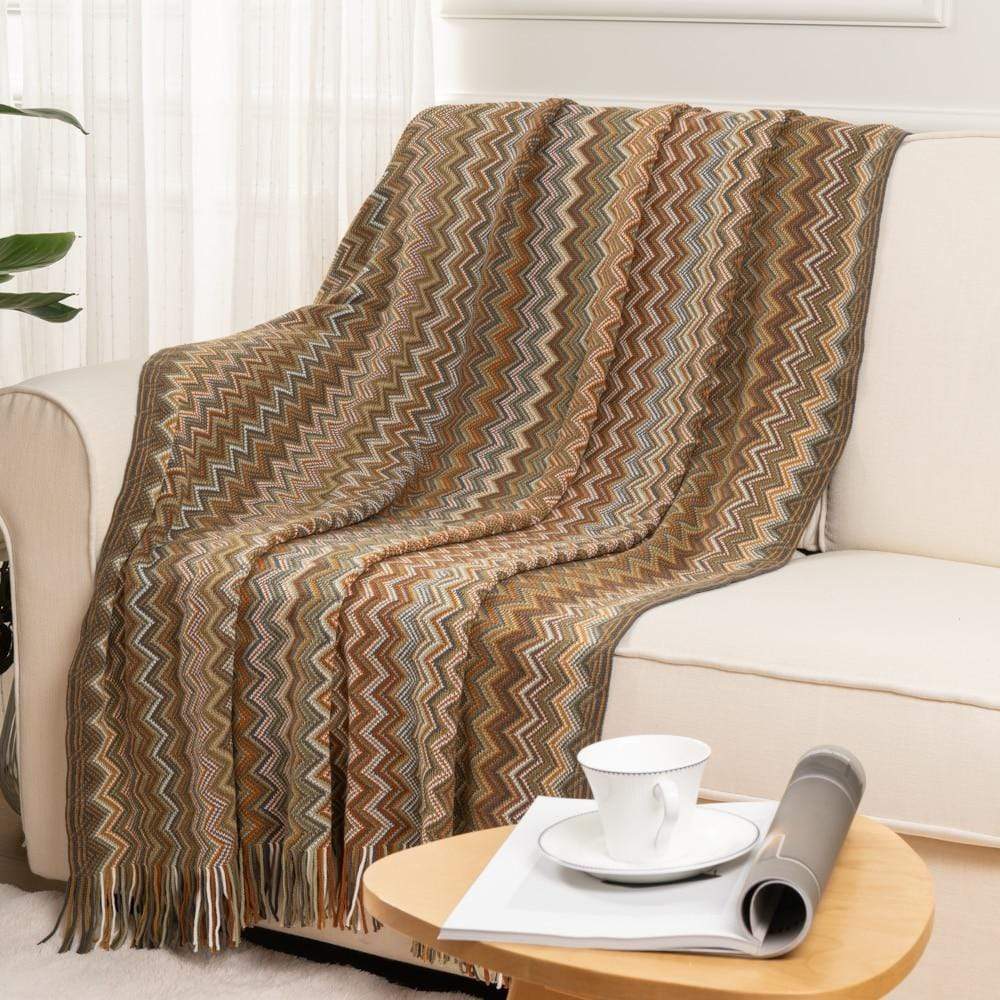 Rynx | Geometric Pattern Throw Blanket