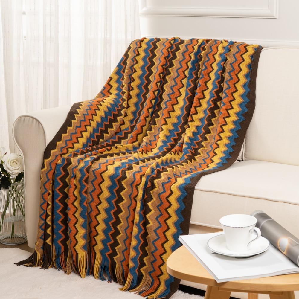 Rynx | Geometric Pattern Throw Blanket