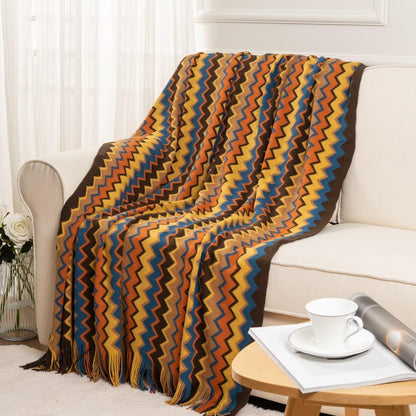 Rynx | Geometric Pattern Throw Blanket