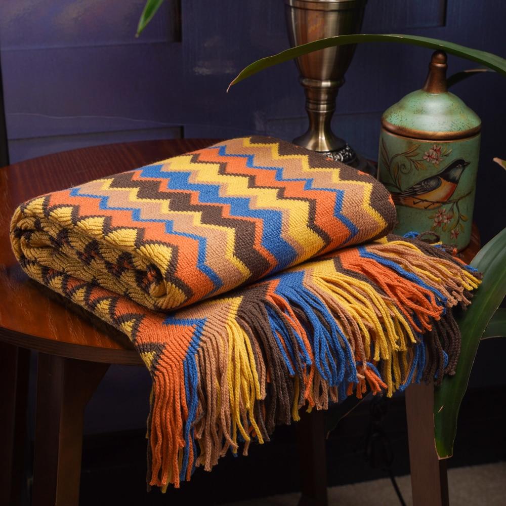 Rynx | Geometric Pattern Throw Blanket