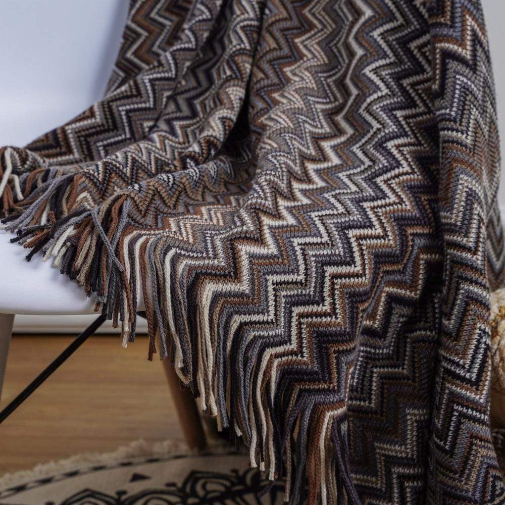 Rynx | Geometric Pattern Throw Blanket