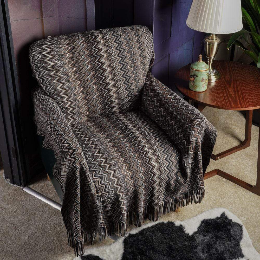 Rynx | Geometric Pattern Throw Blanket