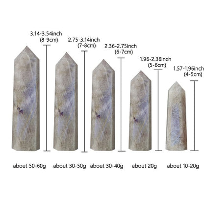 Rynx | Moonstone Crystal Points Tower