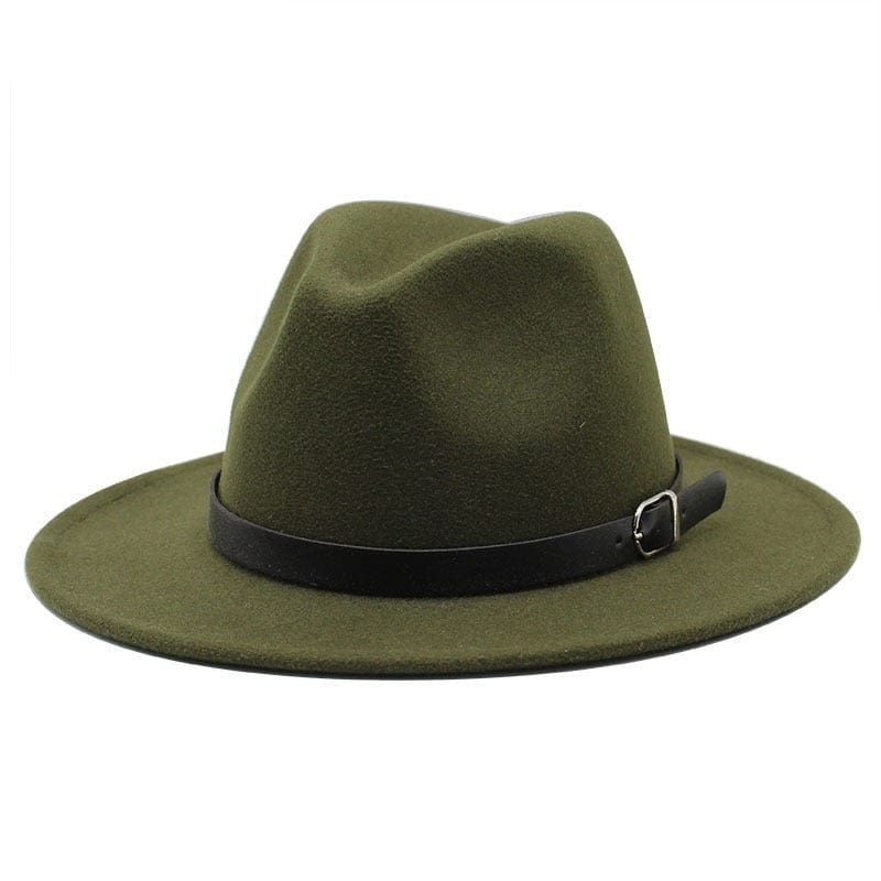 RYNX | Balbina Fedora Hat Army Green