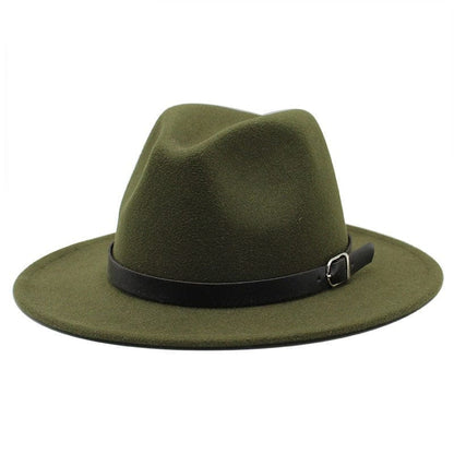 RYNX | Balbina Fedora Hat Army Green