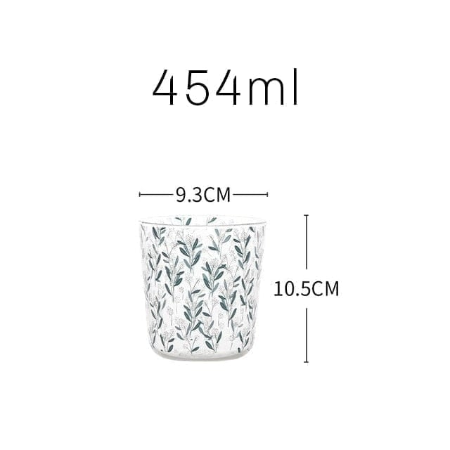 Rynx | Cute forest design glass cup