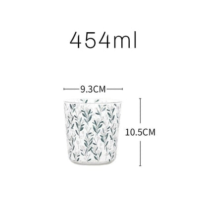 Rynx | Cute forest design glass cup