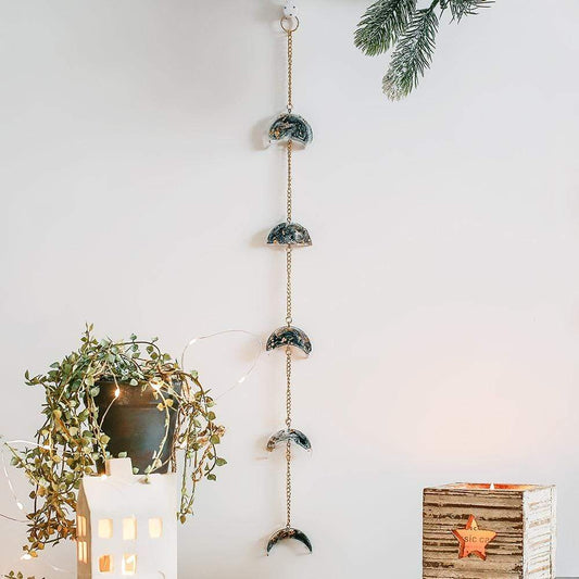 Rynx | Moon phase heavenly wall hanging pendant