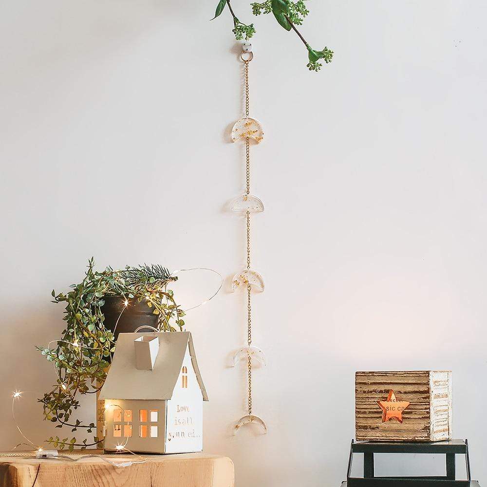 Rynx | Moon phase heavenly wall hanging pendant