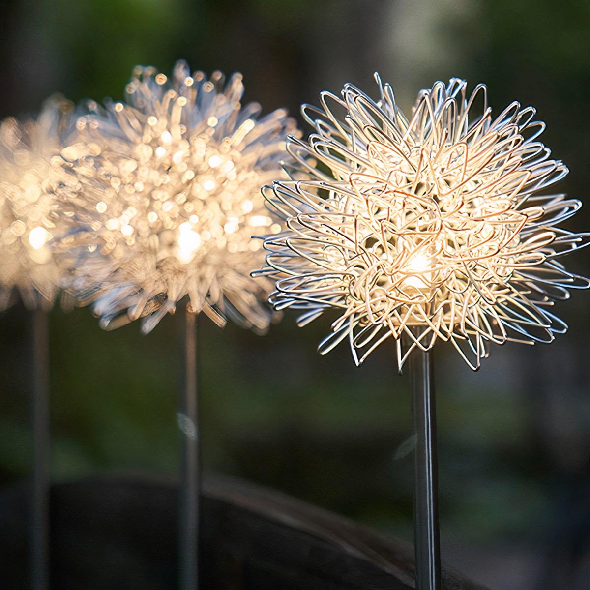 Rynx | Dandelion Garden Lights, Solar Powered