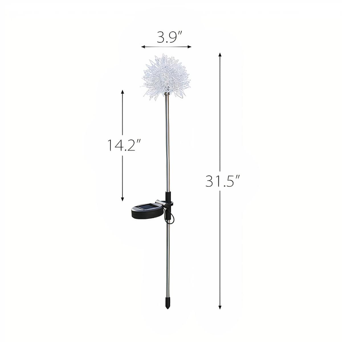 Rynx | Dandelion Garden Lights, Solar Powered