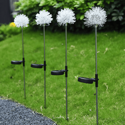 Rynx | Dandelion Garden Lights, Solar Powered